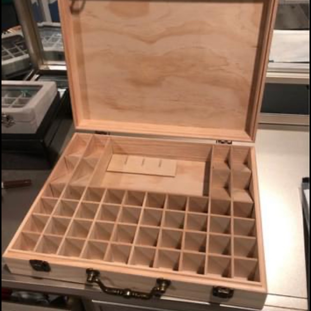 Essential Oils wooden box
